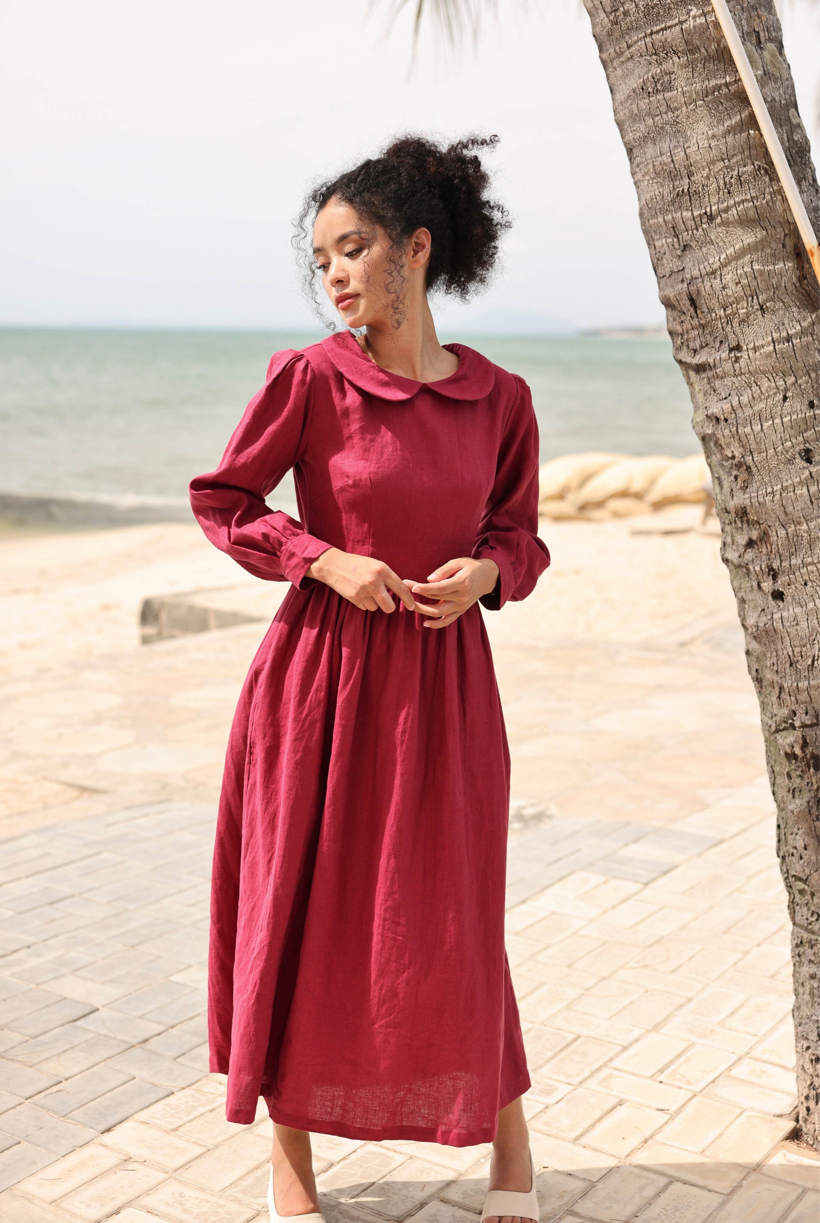 Linen dresses for women MYAN ATELIER Linen dresses for women MYAN ATELIER