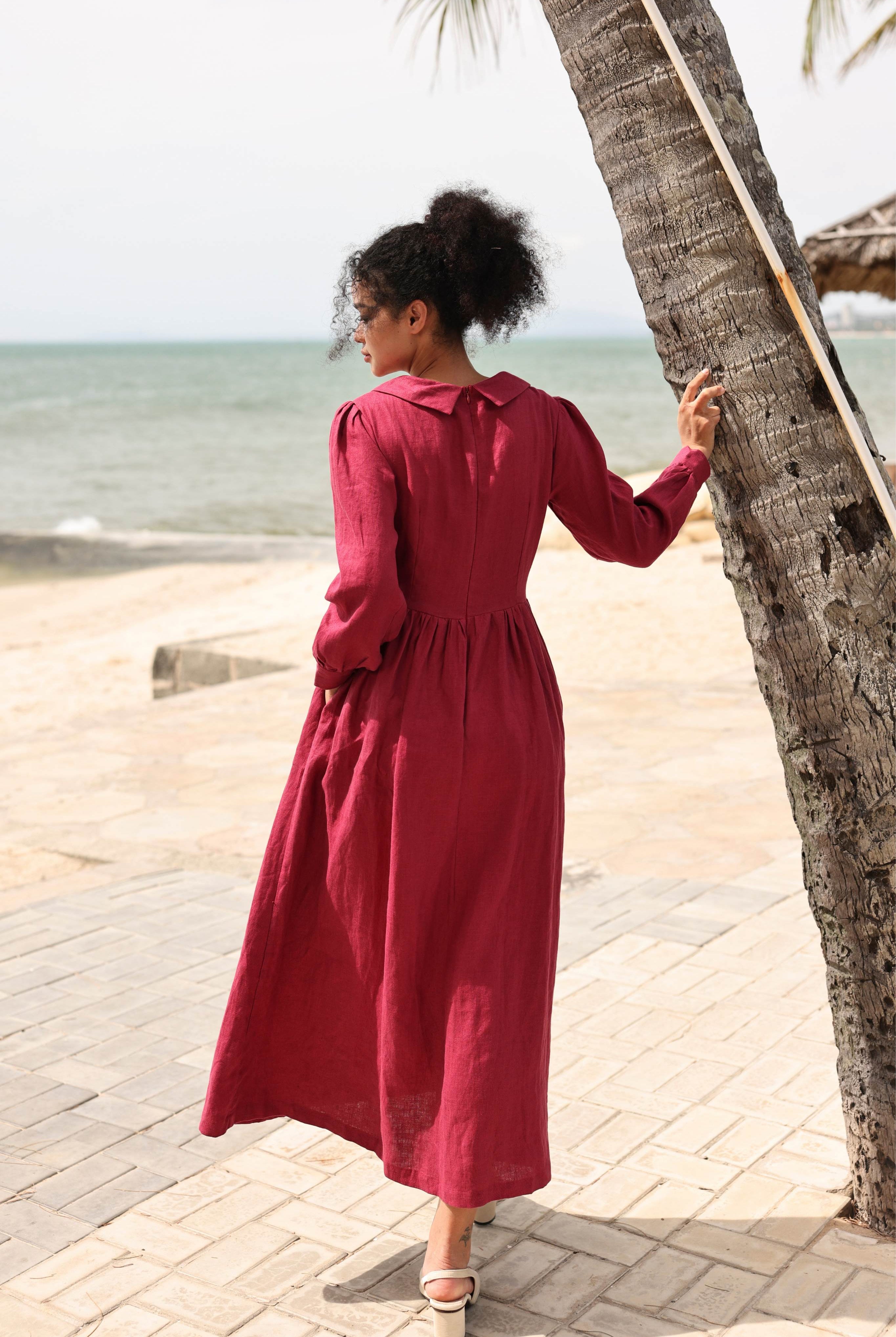 Linen dresses for women MYAN ATELIER Linen dresses for women MYAN ATELIER