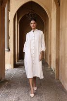 Linen tunic dress