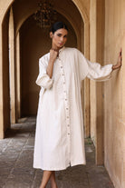 Linen tunic dress