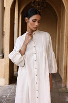Linen tunic dress