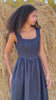 Casual linen sleeveless dress