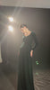 Sweetheart neck velvet dress