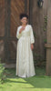 A-line linen maxi dress