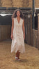boho linen shirt dress