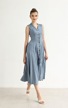 Summer casual linen dress