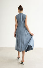 Summer casual linen dress