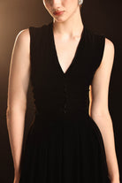 Velvet date night dress
